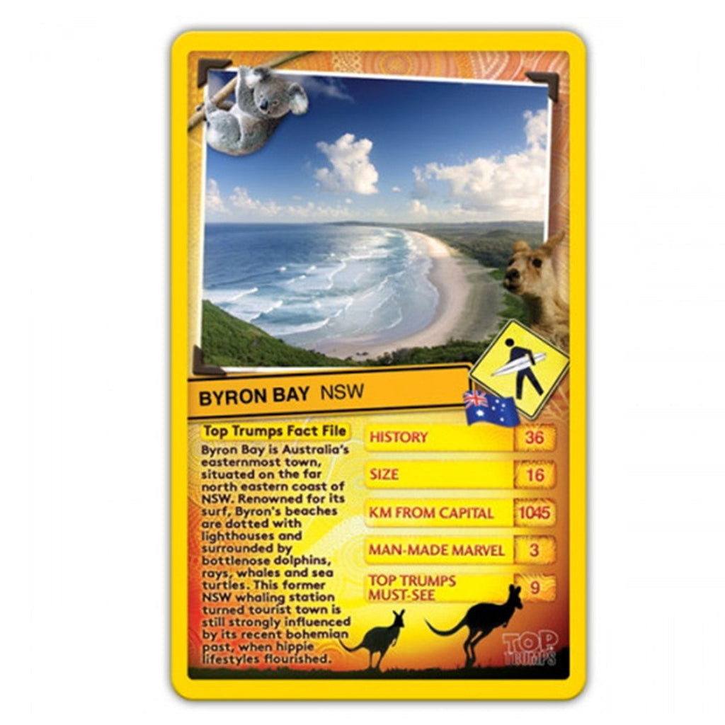 Australia Top 30 Things to See Top Trumps