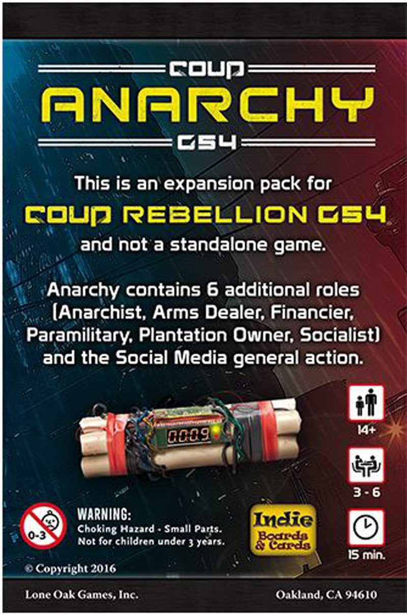 Coup Rebellion G54 Anarchy