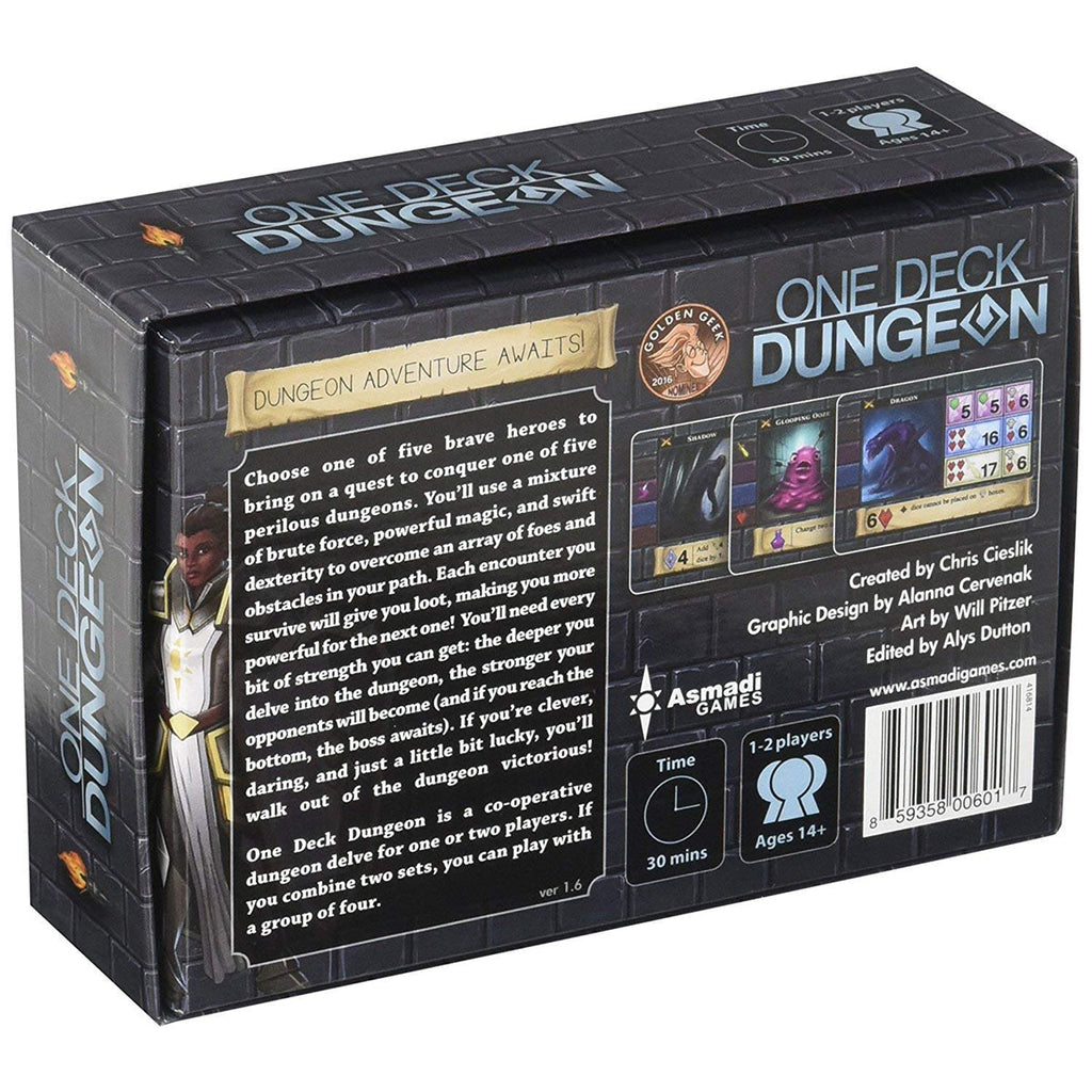 One Deck Dungeon Board Game