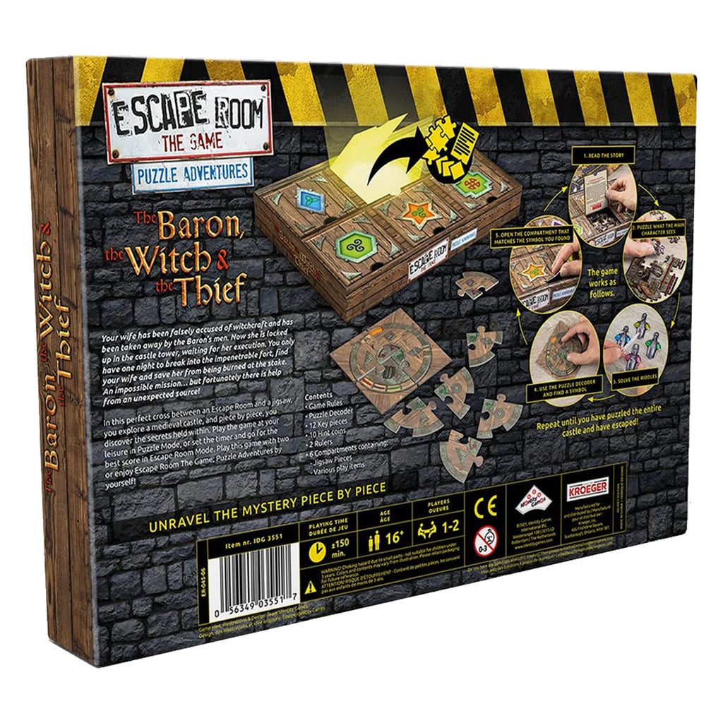 Escape Room The Game Puzzle Adventures - The Baron The Witch & The Thief