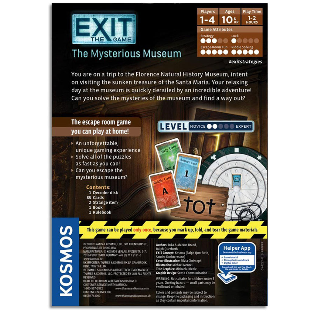 Exit the Game the Mysterious Museum