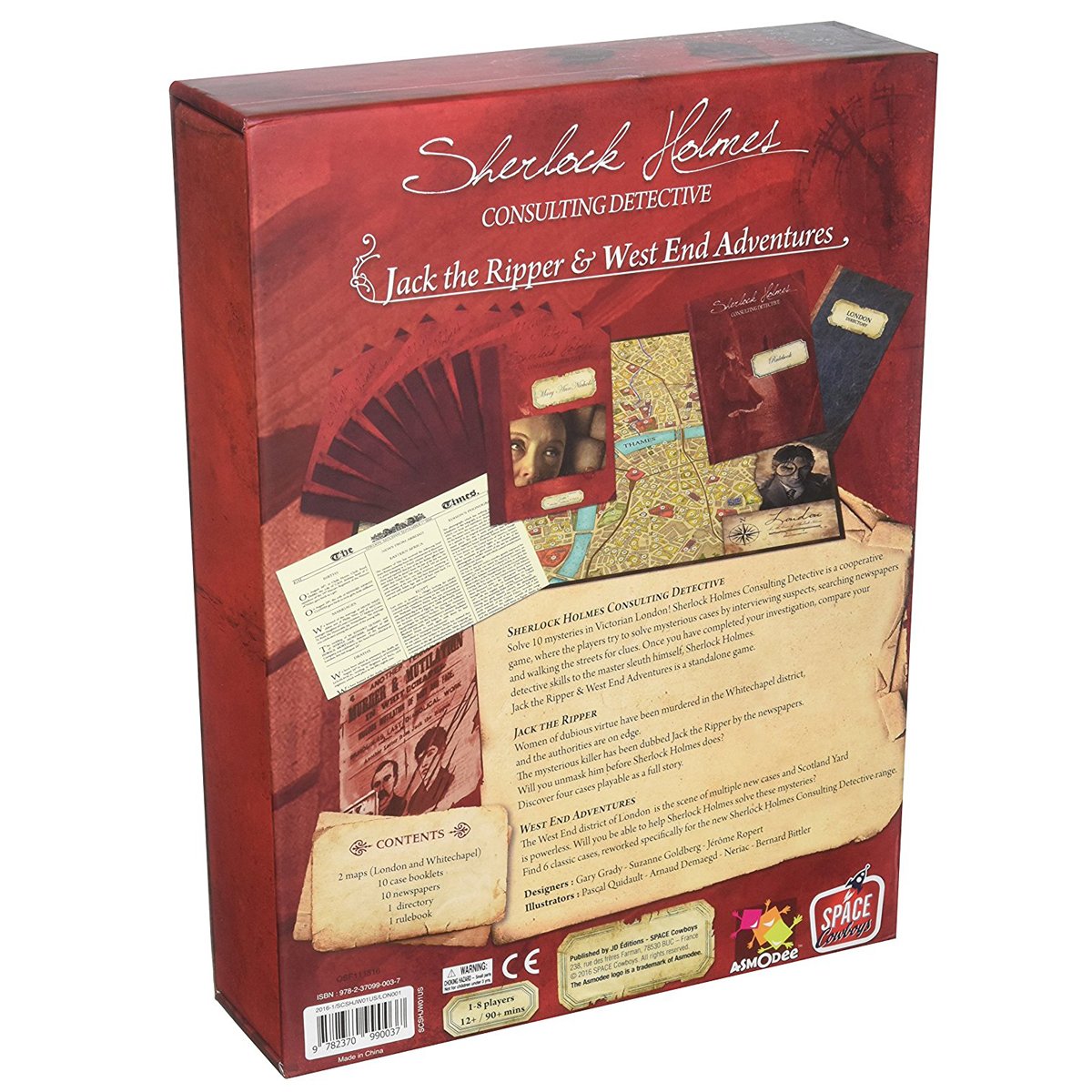 Sherlock Holmes Consulting Detective Jack the Ripper & West End Adventures