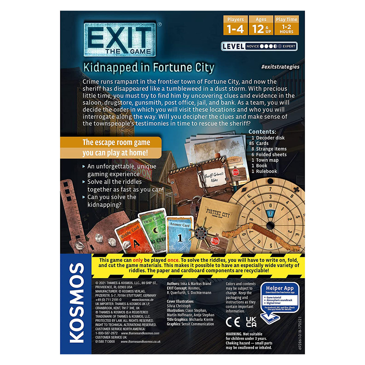 Exit the Game The Dastardly Kidnapping in Fortune City