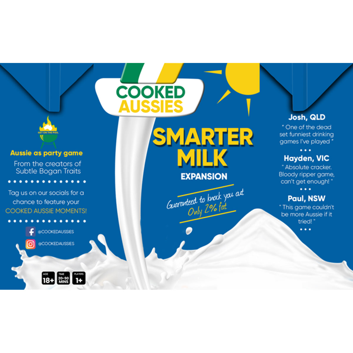 Cooked Aussies Smarter Milk Expansion