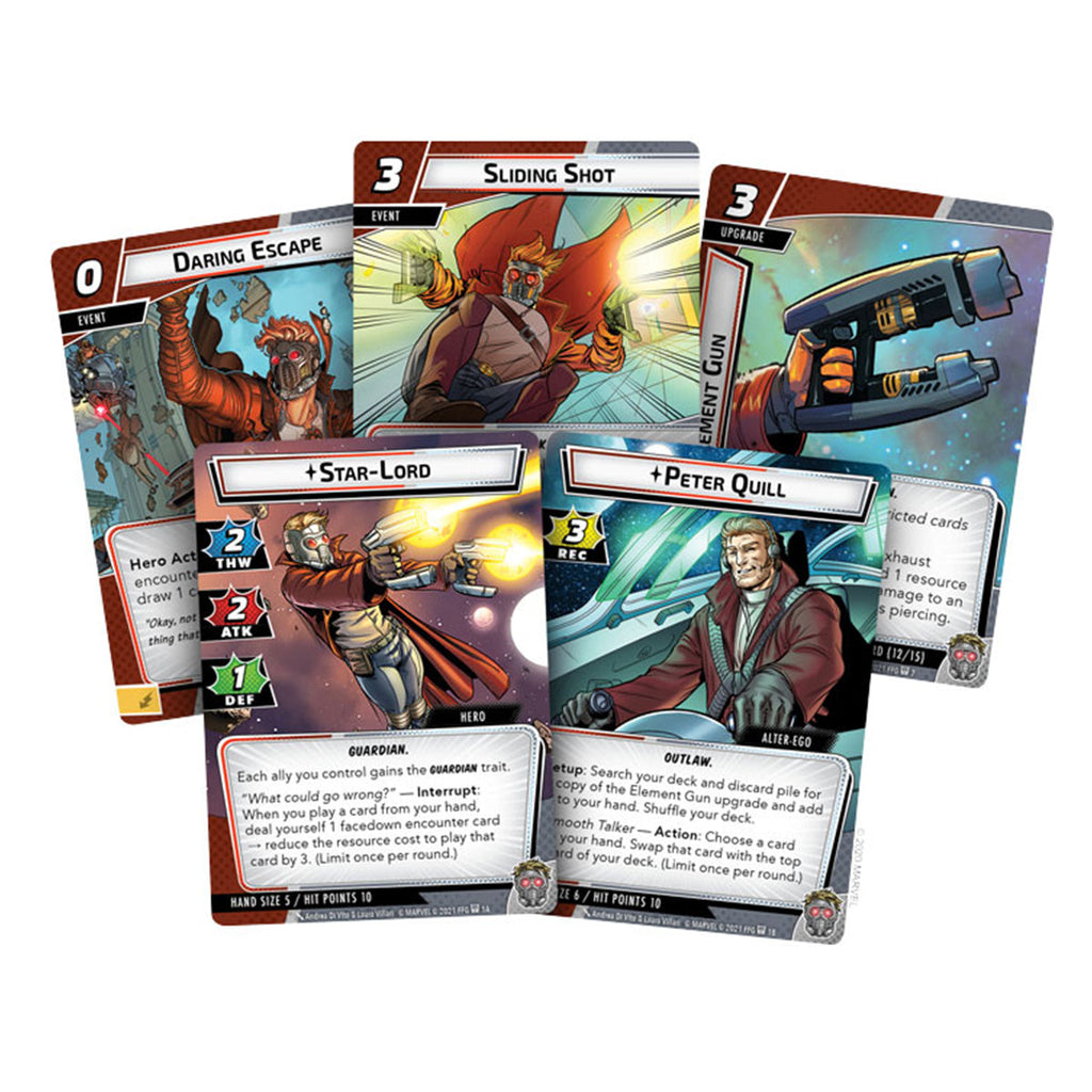 Marvel Champions LCG Star Lord Hero Pack