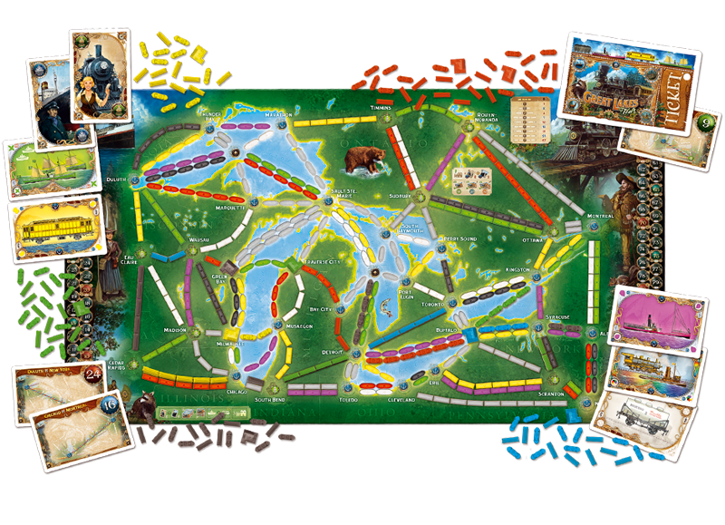 Ticket to Ride Rails & Sails