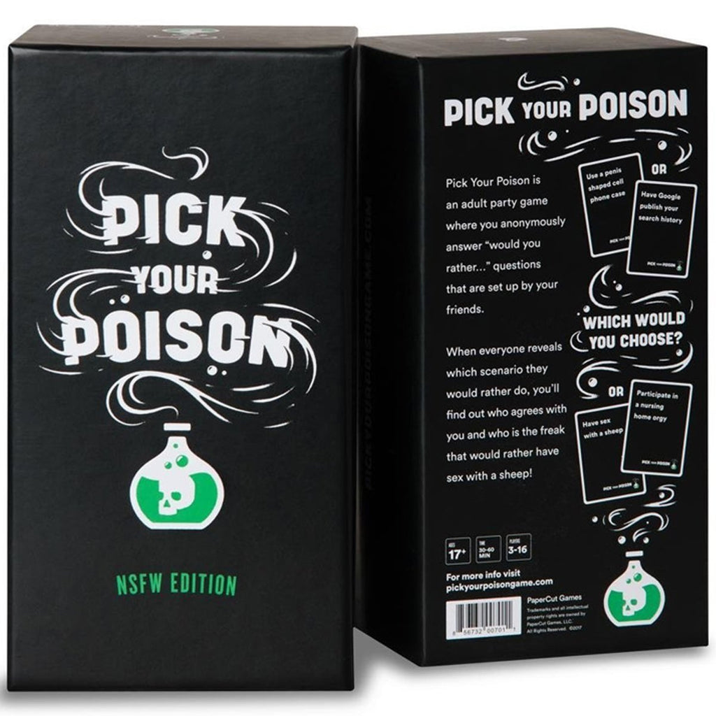 Pick Your Poison NSFW/After Dark Edition