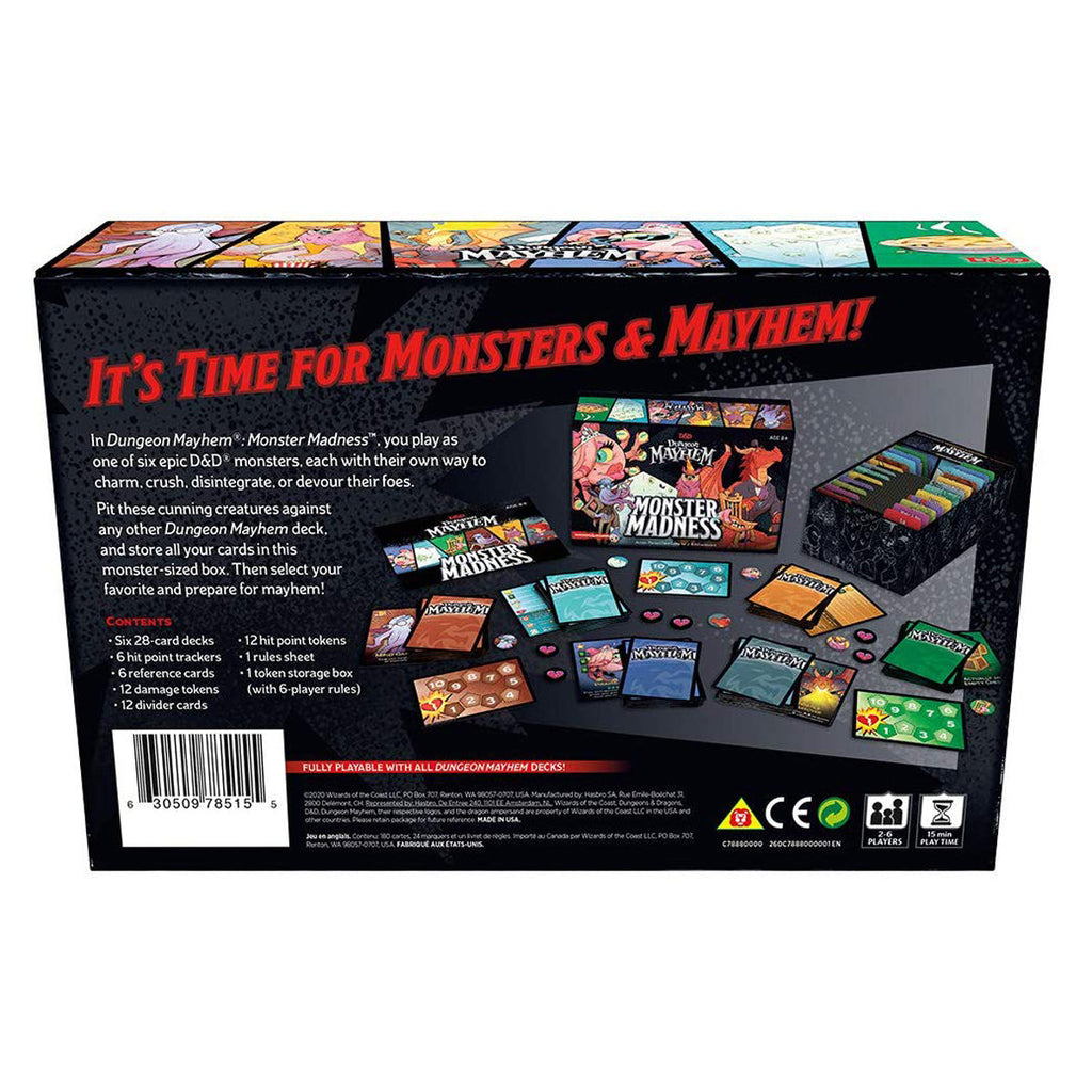 D&D Dungeon Mayhem Monster Madness Deluxe Expansions