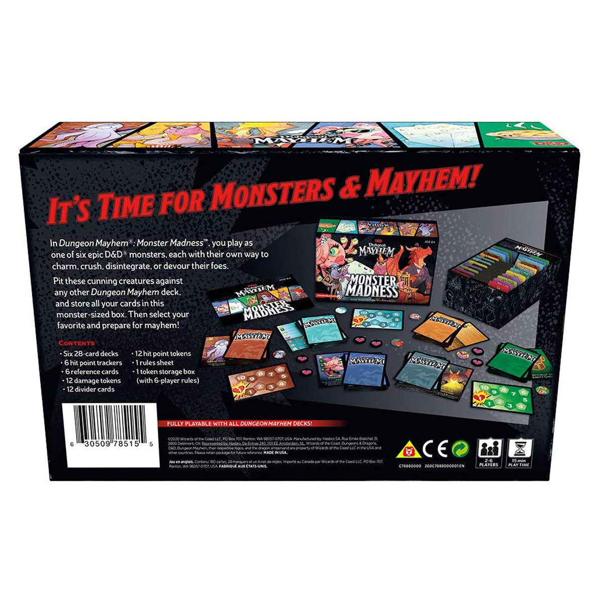 D&D Dungeon Mayhem Monster Madness Deluxe Expansions