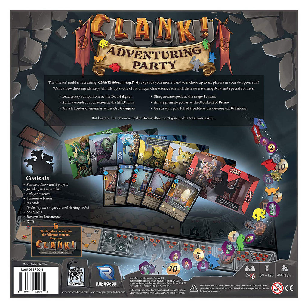 Clank Adventuring Party