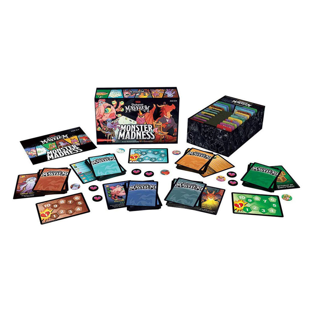D&D Dungeon Mayhem Monster Madness Deluxe Expansions