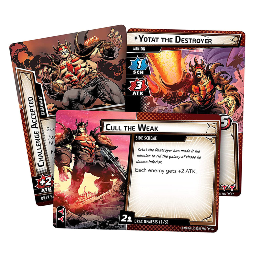 Marvel Champions LCG Drax Hero Pack