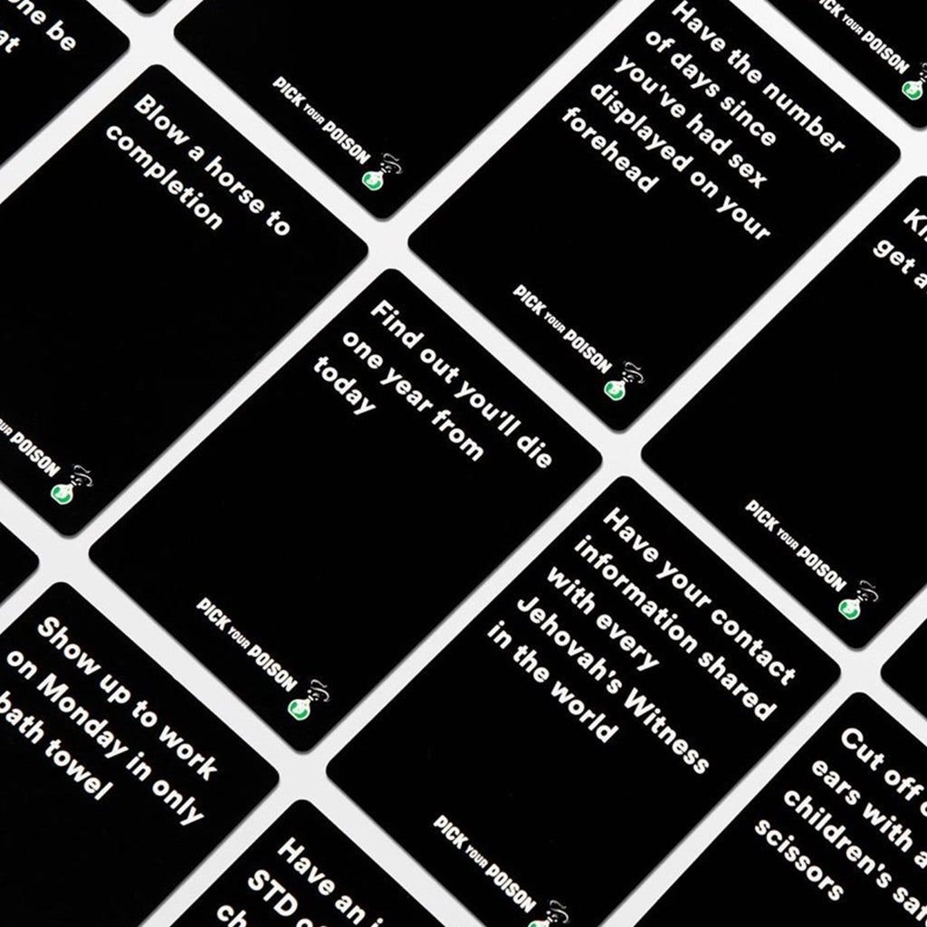 Pick Your Poison NSFW/After Dark Edition
