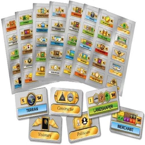 Terraforming Mars Milestones and Awards