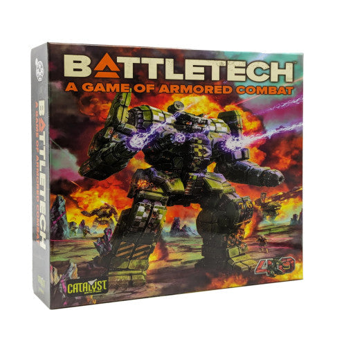 BattleTech A Game of Armored Combat 40th Anniversary