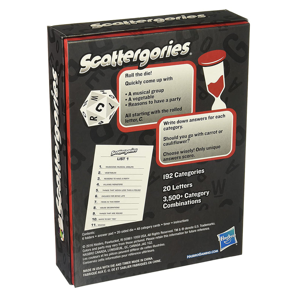 Scattergories Refresh