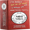 Not Parent Approved Board Game Family Game