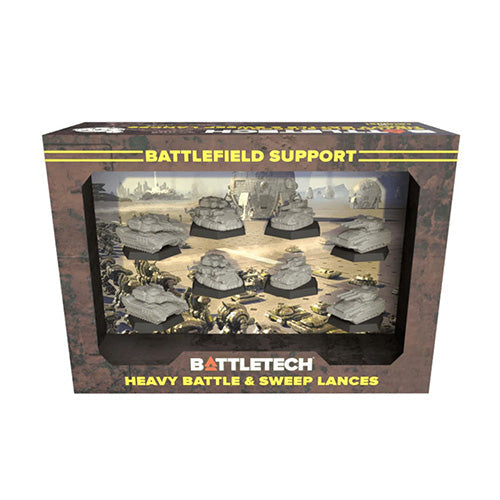 BattleTech Battlefield Support Heavy Battle & Sweep Lances