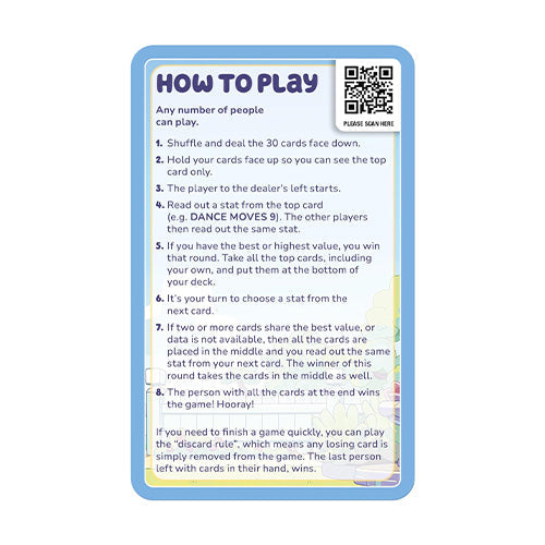 Bluey Top Trumps