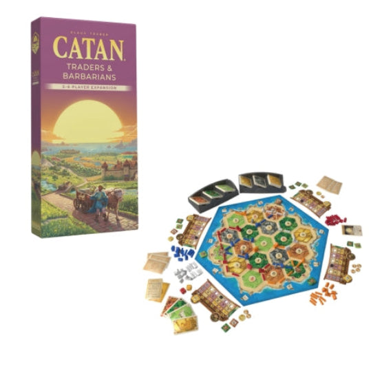 CATAN 6th Edition Traders and Barbarians 5-6 Player Extension