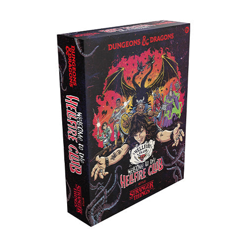 D&D Dungeons & Dragons Stranger Things Welcome to the Hellfire Club