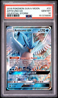 ARTICUNO GX #31 2018 SUN & MOON CELESTIAL STORM PSA 10