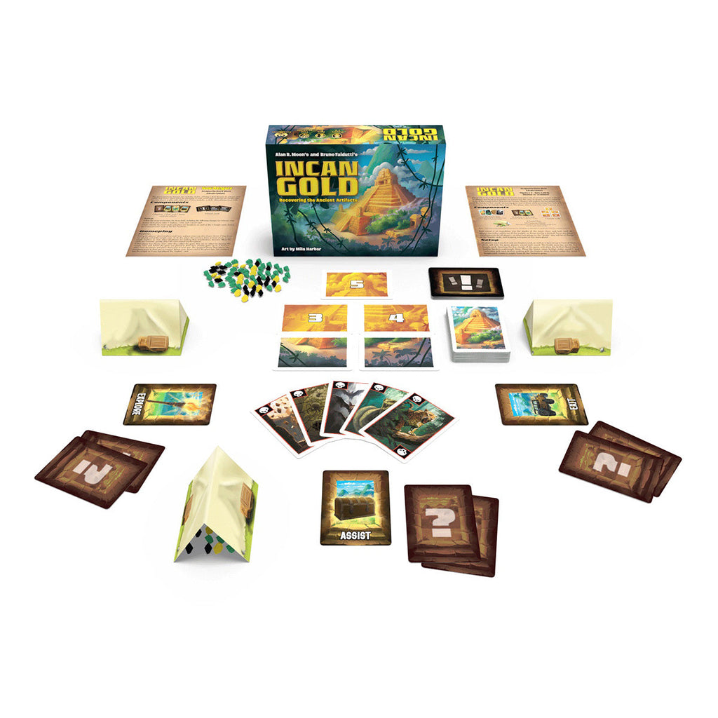 Incan Gold 2024 Edition (Inc New Dangers Expansion)
