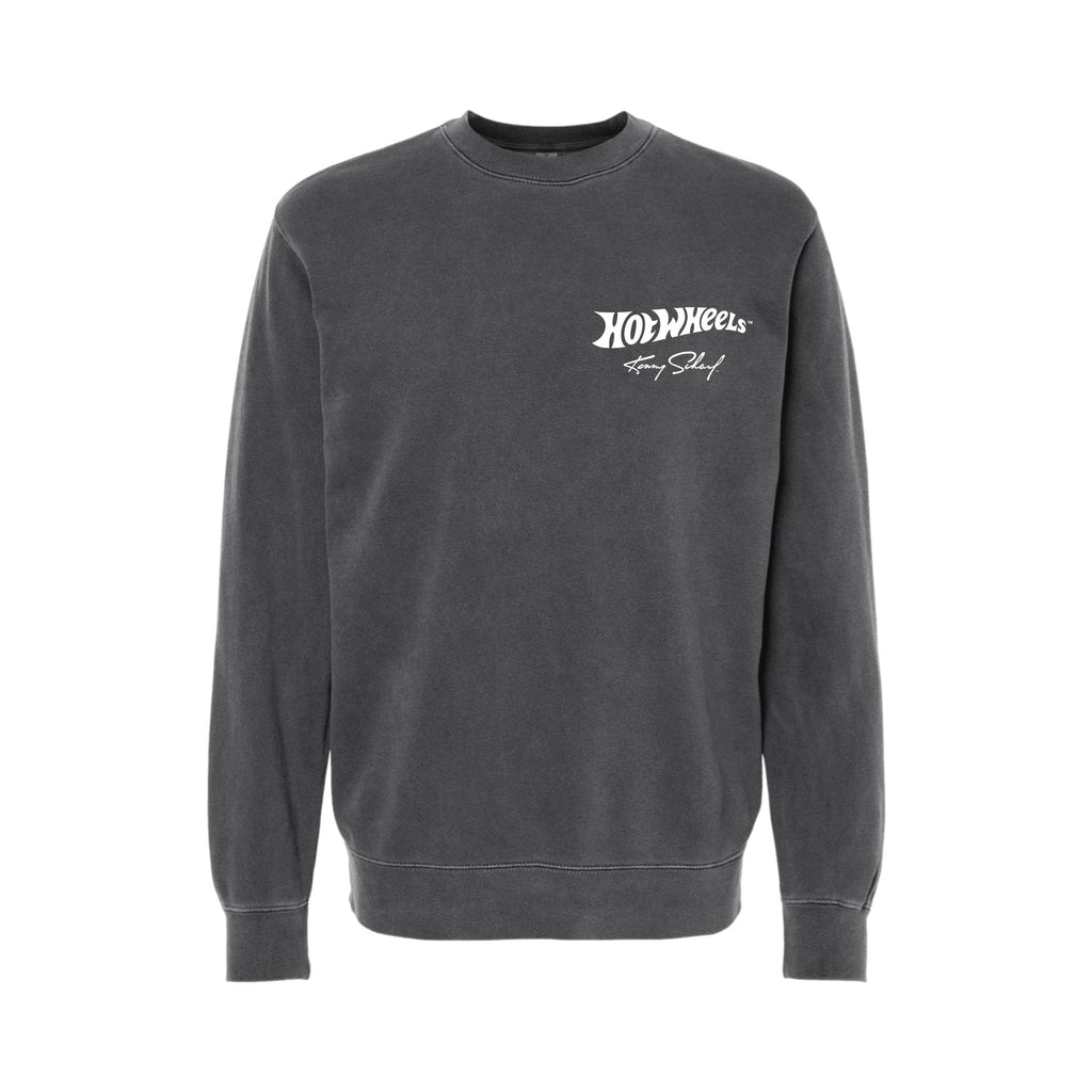 Hot Wheels x Kenny Scharf Black Embroidered Sweatshirt