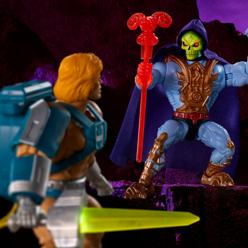 Masters of the Universe Origins Deluxe Good vs. Evil Laser Bundle