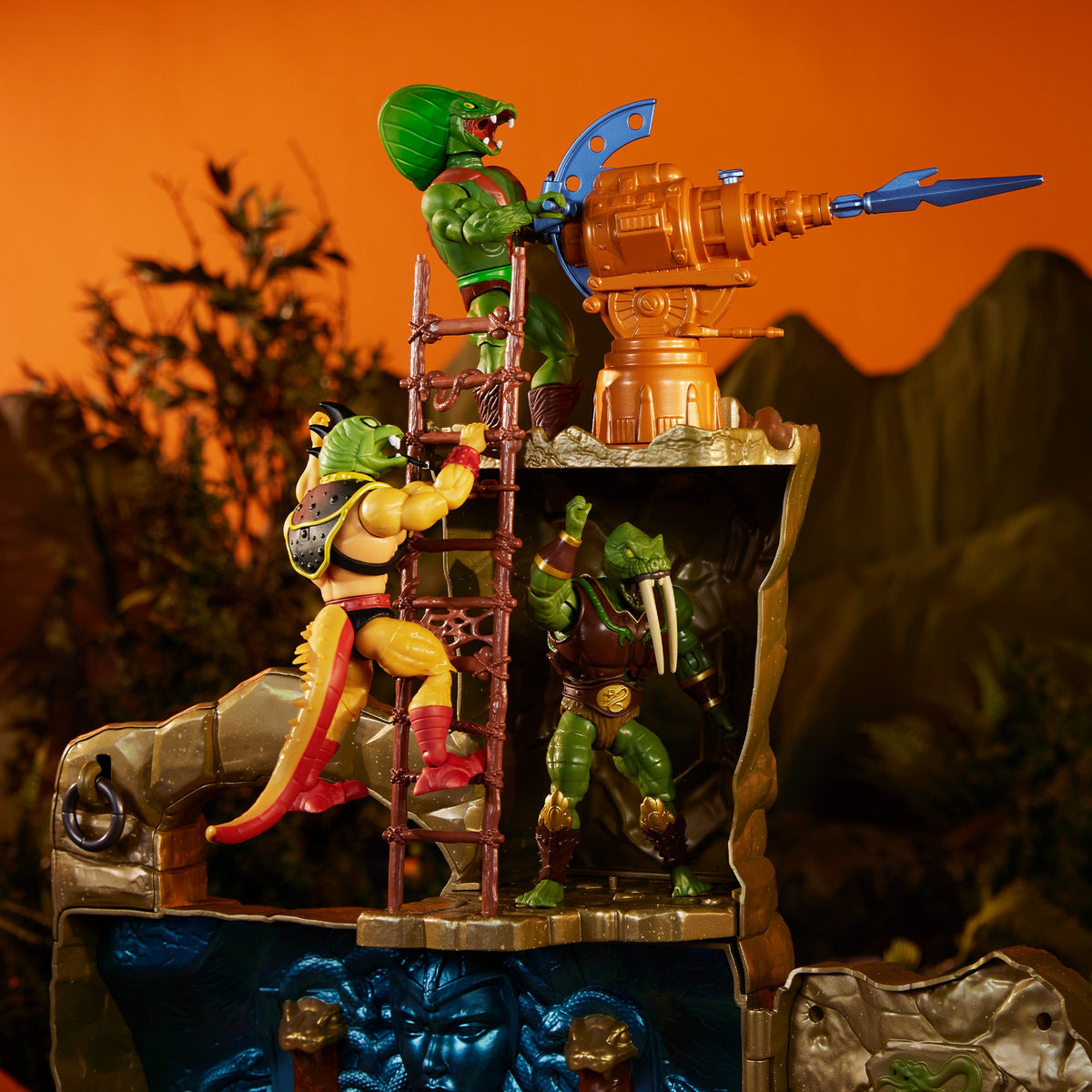 Masters of the Universe Origins Snake Lair Playset Crowdfund