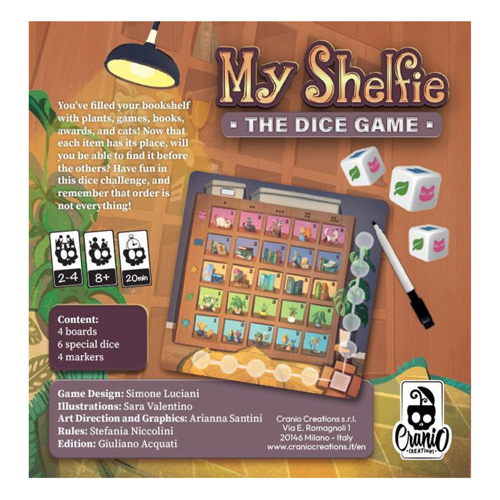 My Shelfie The Dice Game
