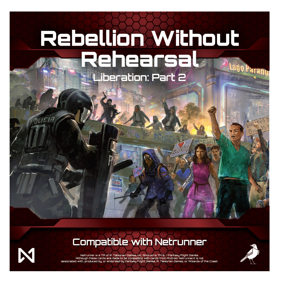 Netrunner Liberation: Rebellion Without Rehearsal Expansion