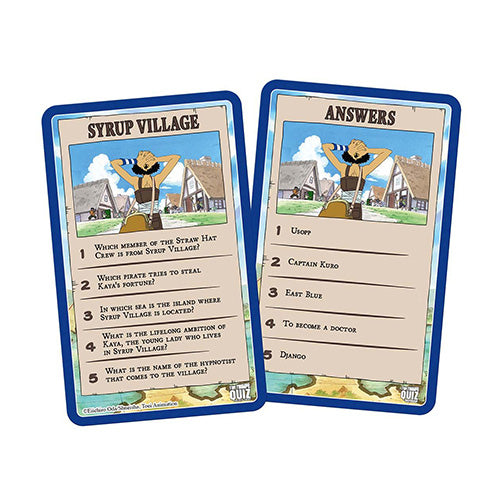 One Piece Top Trumps Quiz