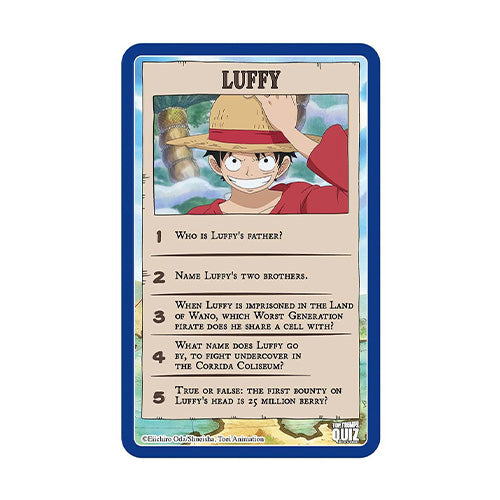 One Piece Top Trumps Quiz