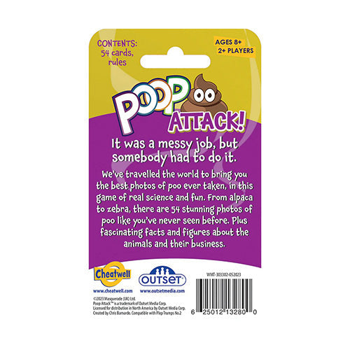 Poop Attack Card Game