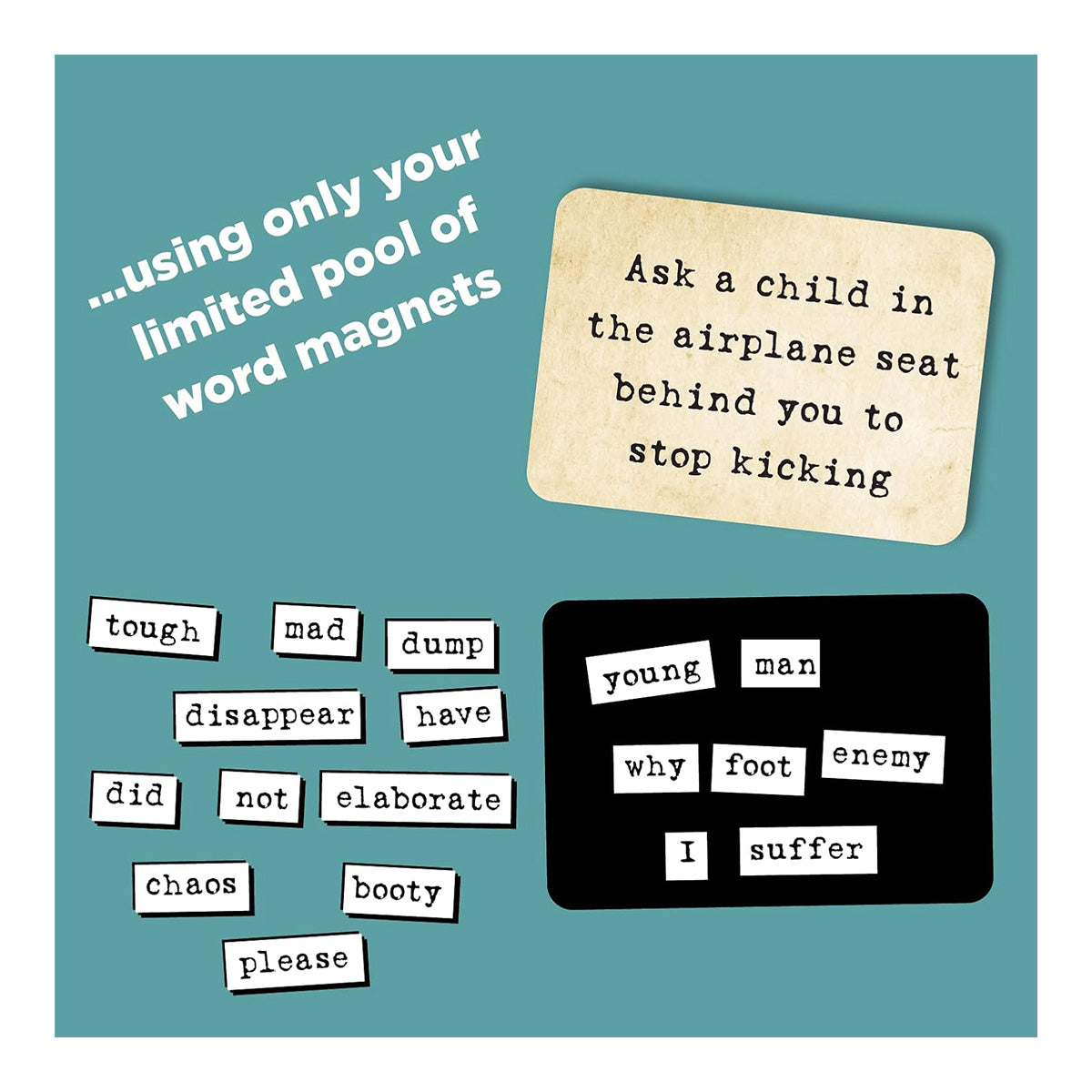 Ransom Notes The Ridiculous Word Magnet Game