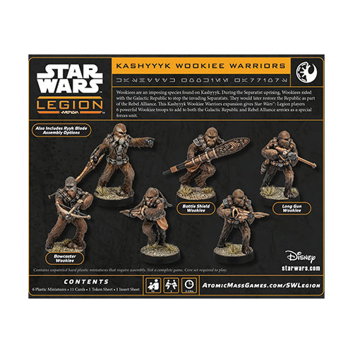 Star Wars Legion Kashyyyk Wookiee Warriors