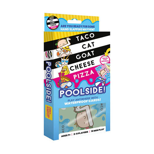 Taco Cat Goat Cheese Pizza Poolside!