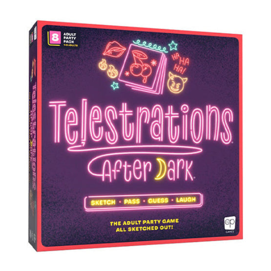 Telestrations After Dark (Age 17+) 8 Player New Edition