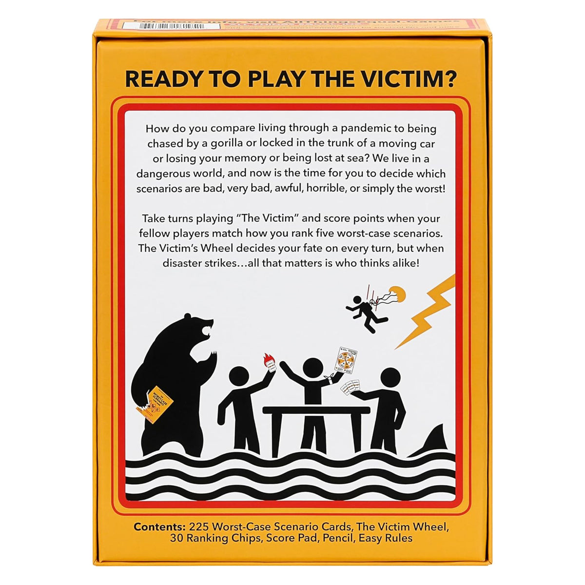 The Worst Case Scenario Game