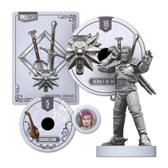Unmatched The Witcher Steel and Silver