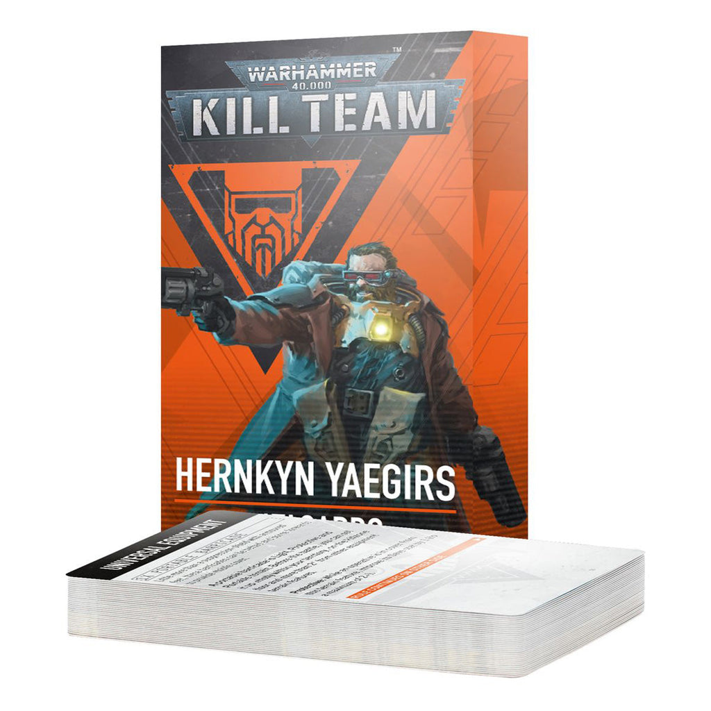 Warhammer 40K Kill Team Hernkyn Yaegirs Datacards