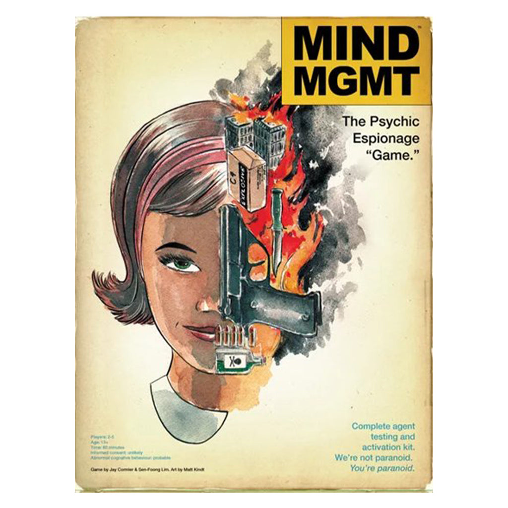MIND MGMT The Psychic Espionage Game