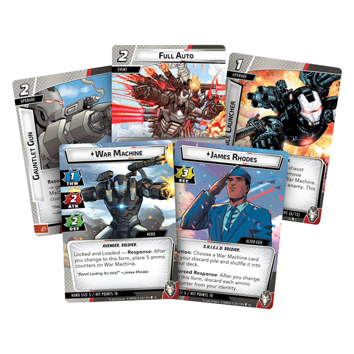Marvel Champions LCG War Machine Hero Pack