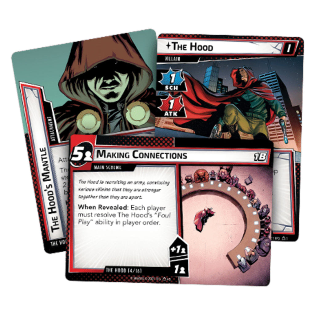 Marvel Champions LCG The Hood Scenario Pack