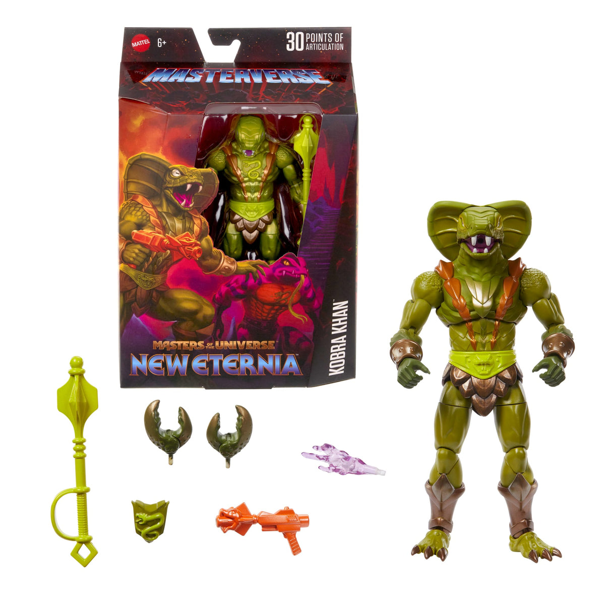Masters of the Universe Masterverse Kobra Khan Action Figure