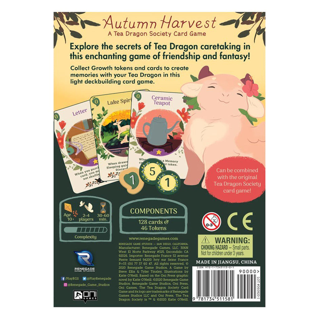 Autumn Harvest - A Tea Dragon Society Card Game