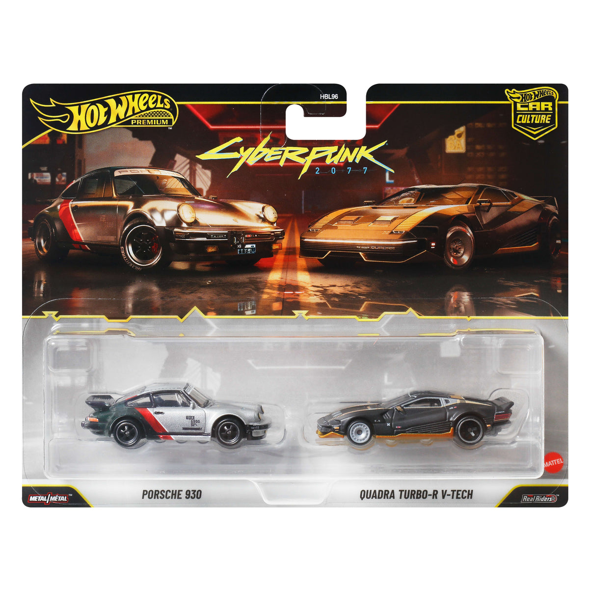 Hot Wheels Premium Car Culture Cyberpunk 2077 2-Pack