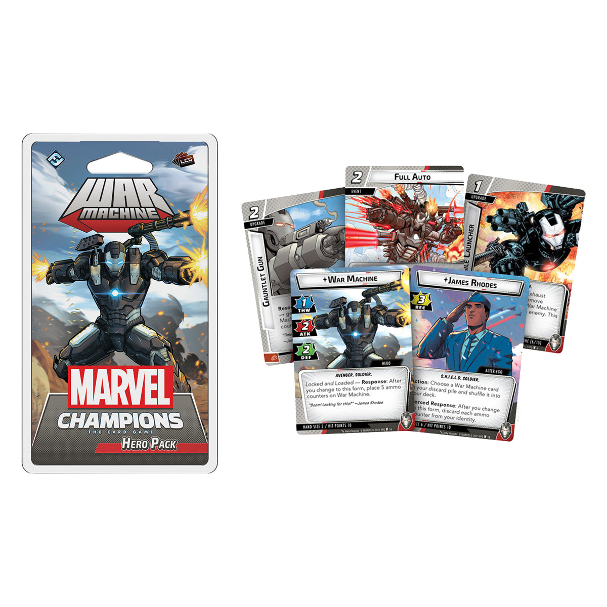 Marvel Champions LCG War Machine Hero Pack