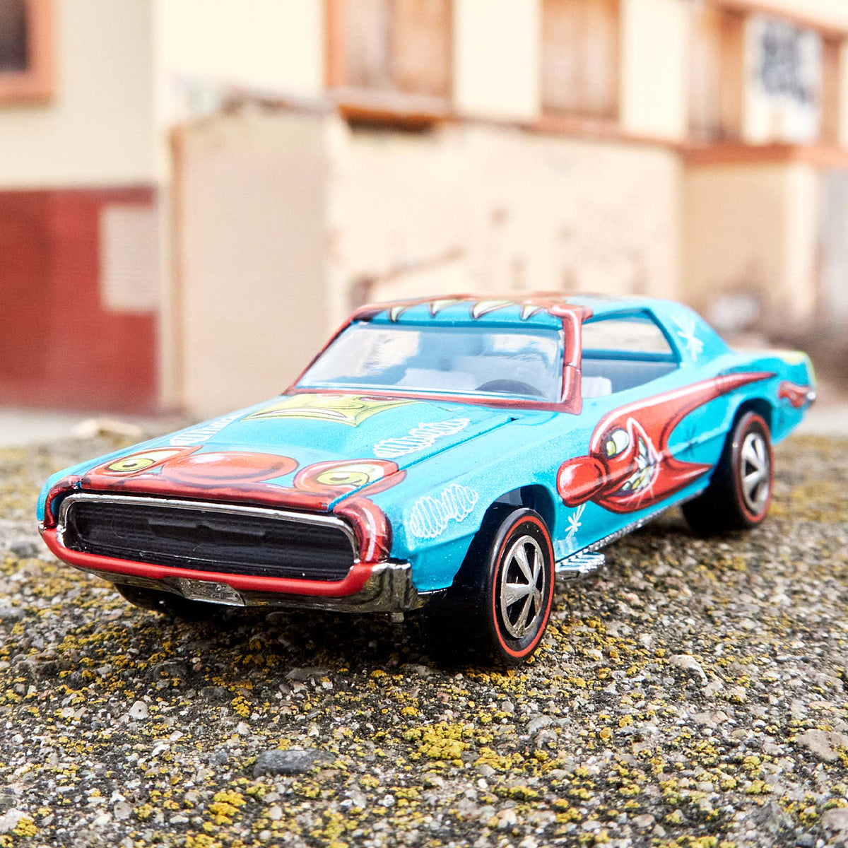 Hot Wheels x Kenny Scharf Signed Custom T-Bird